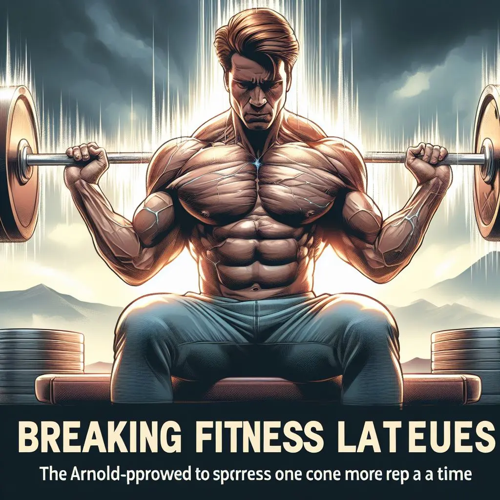 “Breaking Fitness Plateaus: The Arnold-Approved Method to Progress – One More Rep at a Time!”